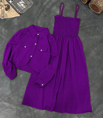 Grazer Romper With Upper Coati Fashionable 2piece Set