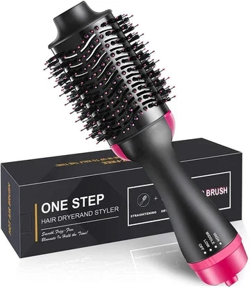 3 in 1 Hot Air Brush Hair Dryer & Styler
