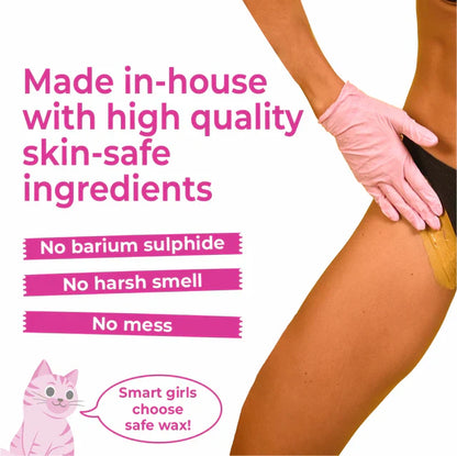 4-in-1 Turmeric Bikini Hair Removal Wax Powder Mask