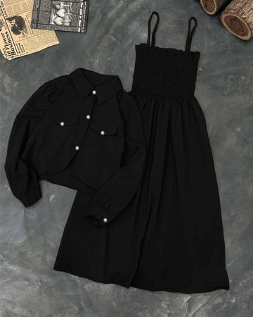 Grazer Romper With Upper Coati Fashionable 2piece Set