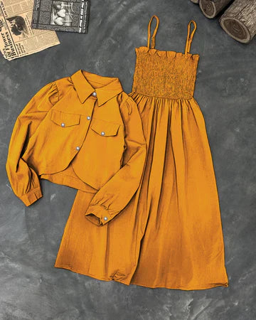 Grazer Romper With Upper Coati Fashionable 2piece Set