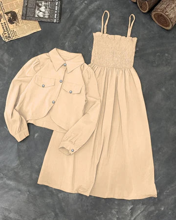 Grazer Romper With Upper Coati Fashionable 2piece Set