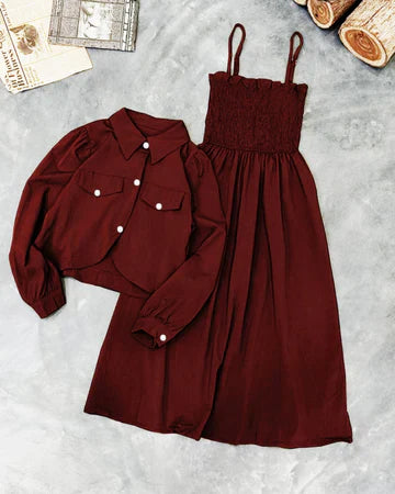 Grazer Romper With Upper Coati Fashionable 2piece Set