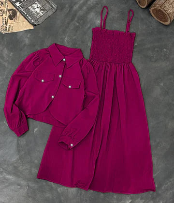 Grazer Romper With Upper Coati Fashionable 2piece Set