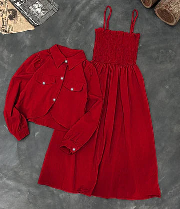 Grazer Romper With Upper Coati Fashionable 2piece Set