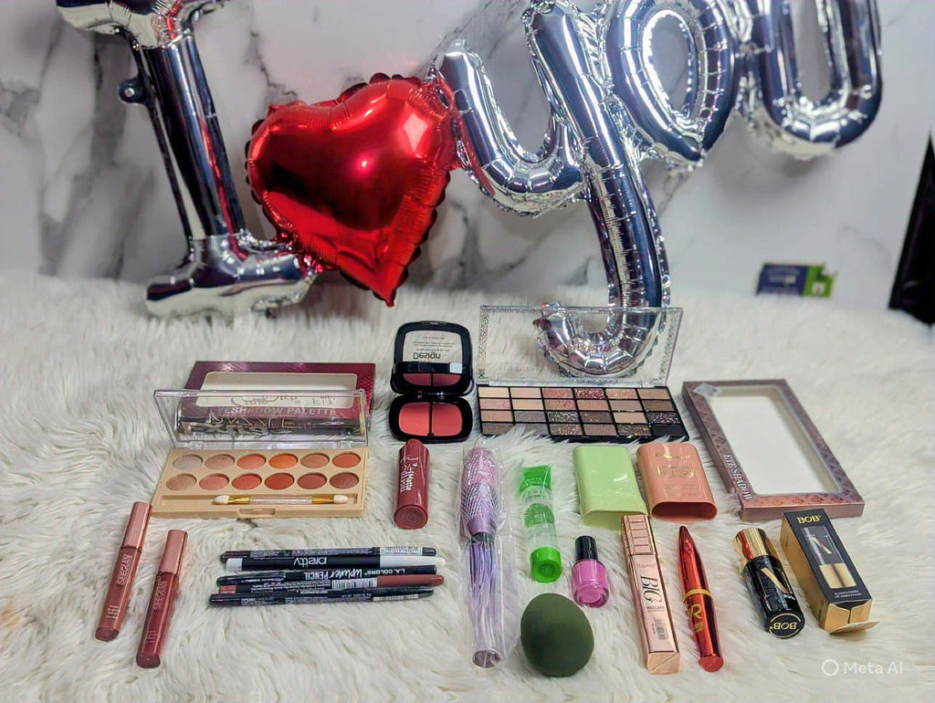 "Celebrate love with the Mate Deal 20in1 Makeup Bundle! 🌹