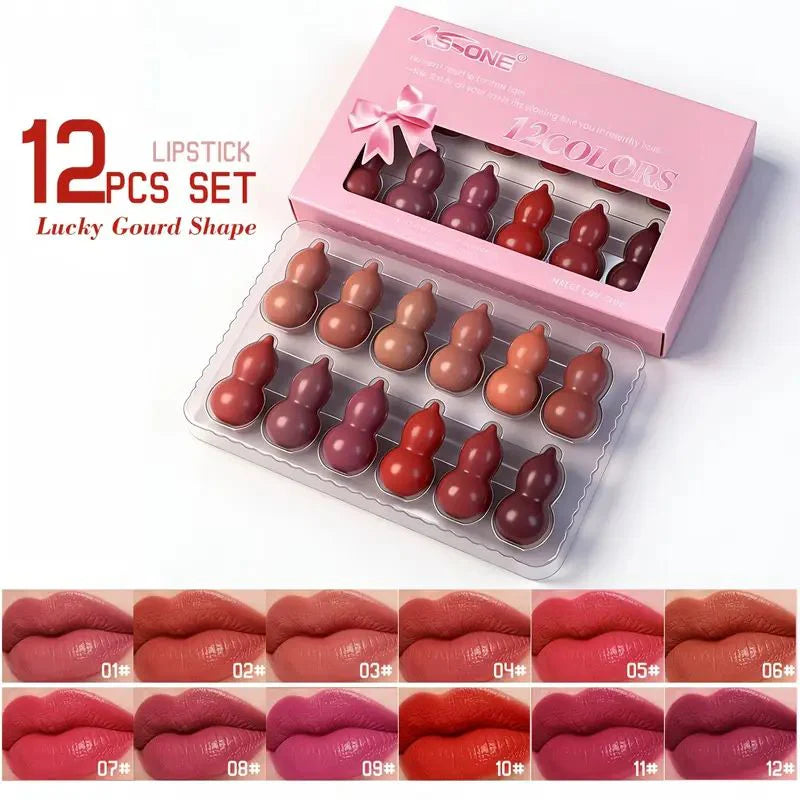 KS-One Guard Shape 12-in-1 Lipstick Set