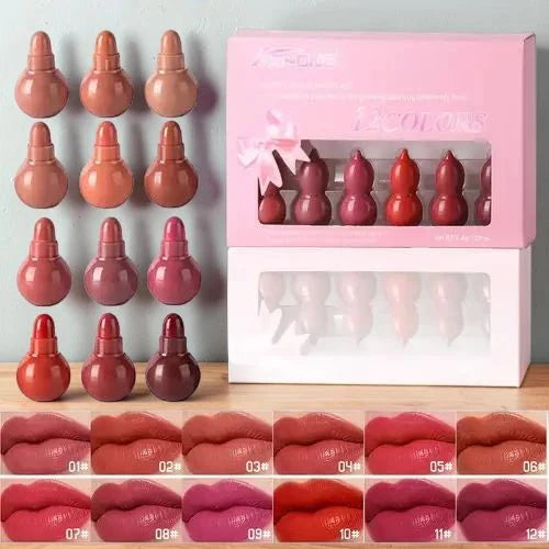 KS-One Guard Shape 12-in-1 Lipstick Set